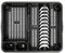 JMS we create smile - Large Size Plastic Dish Drainer With Hold Upto 12 Plates & Two Cutlery Drainers - Kitchen Cutlery Tray Stand (Midnight Grey/Dark Grey)
