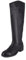 QUEEN HELENA Stivali Alti di Pelle con Tacco basso con Zip Laterale Eleganti Donna QH22-L320 (Nero, Sistema Taglie Calzature EU, Adulto, Donna, Numero, Media, 36)