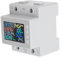 Volt-Ampere-Messgerät, Digitales Voltmeter, Amperemeter, 64 A, 170 Bis 270 V, 0 Bis 17 KW, Spannung, Strommessgerät, Tester, Führungsschiene, Ausschaltspeicher, Farbbildschirm,