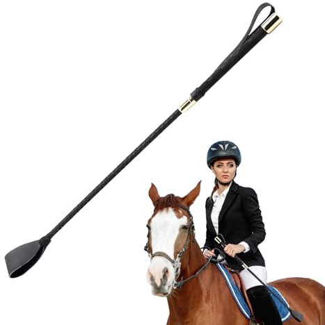 Fulenyi Cravache d'équitation d'entraînement | Fouet pour Cheval avec poignée antidérapante - Fouet d'équitation Stable et pour l'entraînement équestre en Plein air