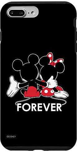 iPhone 7 Plus/8 Plus Disney Mickey and Minnie Mouse Silhouettes Forever Case