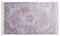 SaRani Tappeto Classico Orientale Frange Oro Arredamento Blu Bordeaux Verde (40x60 cm, Rosa)
