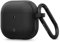 Caseology Vault Case Compatible with AirPods 4 (2024) [Strong Protection] TPU PC Sandstone Texture with Carabiner Compatible with Airpods 4 (2024) - Matte Black