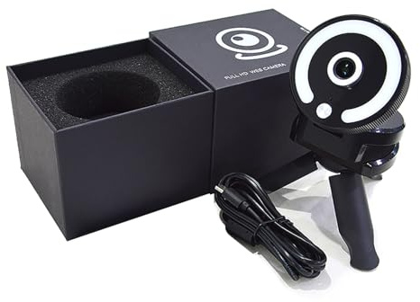LARUISEE 2K 4K 1080P Vollkamera Integriertes Mikrofon USB 2.0 Webcam für Broadcast-Chat-Aufnahmeszene