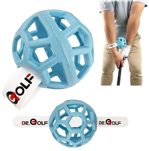 Fix Your Chicken Wing! Patented Golf Swing Training Ball for Consistency & Power PGA Recommended Swing Correct Aid for Indoor Outdoor Practice