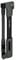 Topeak Nano Shock Pump with 360 degree Rotatable Hose, Black