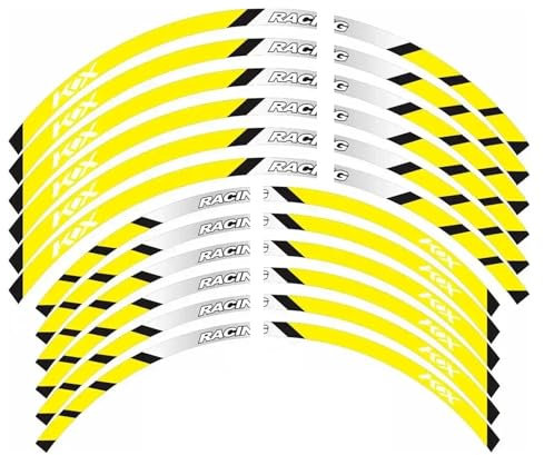Adesivi impermeabili Per K&awasaki Per KX 450 250 250F 450F 85 125 100 50 550 60 65 80 85 Parti Motociclette Adesivo Decalcomanie Decorative Ruote Di Contorno Cerchio adesivo ruota moto