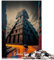 Puzzle für Erwachsene, 1000 Teile, Artsy Chichen Itza, Familienunterhaltungsspielzeug, 10,27 x 14,96 Zoll, Teenager ab 14 Jahren
