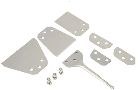 MJINA SDS/Plus Bodenschaber, elektrischer Hammer, austauschbare Einsätze, Entkalkungsmeißel, Schaufel für Fliesen, Ziegel, Beton, Werkzeug zur Demontage von Wänden (3 Zoll Shovel B)