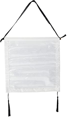Hanger Frame Poster Hanger Picture Frame Wall Decoration Kit Easy to Use for Rhinestone Painting Home Decor 30cmx30cm Beech Leather Canvas Plastic Film Christmas Gifts (White)