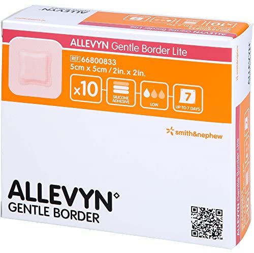 ALLEVYN Gentle Border Lite 5x5 cm Schaumverb.