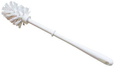 WC Bürste Rundkopf weiss 65 mm (2 Stück)