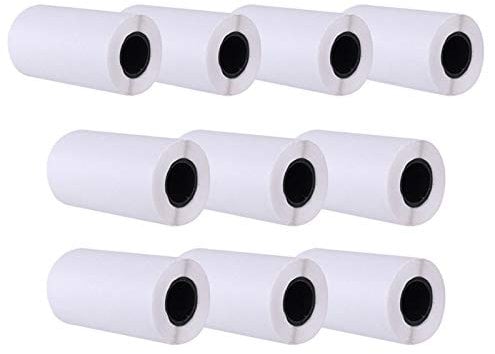 10 Rolls Photo Printer Paper for Kids Printer, Children's Camera Instant Print Rolls, Refill Print Paper