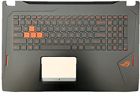 fqparts Replacement Laptop Upper Case Cover C Shell & Keyboard For ASUS S7 S7F S7Fm S7VM S7VT Grey US English Layout Small Enter Key Layout
