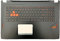 fqparts Replacement Laptop Upper Case Cover C Shell & Keyboard For ASUS S7 S7F S7Fm S7VM S7VT Grey US English Layout Small Enter Key Layout