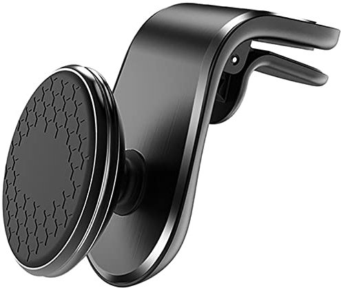 Kinizuxi Handyhalterung Auto Magnet Lüftung, Universal Handyhalter Auto Zubehör mit 5 Starke Handy Autohalterung KFZ Handyhalter Kompatibel für iPhone Samsung Huawei (Schwarz)