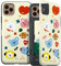 BT21 Offizielles Merchandise für iPhone 11 Pro Max Hülle (6,5 Zoll) mit Kartenhalter Spiegel Stoßfest Schutzhülle Dünn Slim Hard PC Back Cover Phone Case