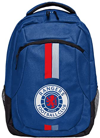 FOCO Offizielles Lizenzprodukt Rangers FC Ultra Action Rucksack für Arbeit Fitnessstudio Schule