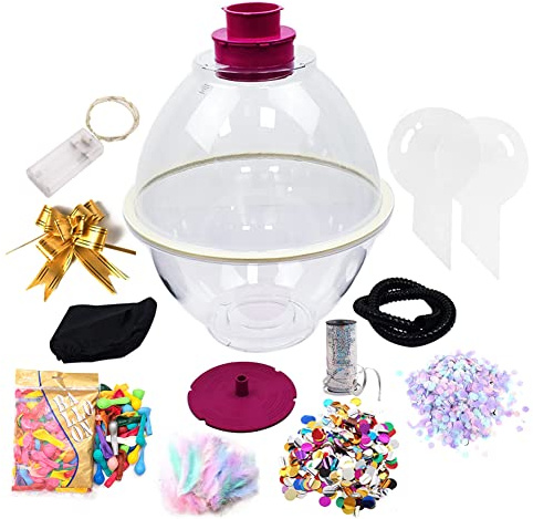 Upgrade Balloon Stuffing Machine 35cm/13.7 Balloon Stuffer Machine Kit, DIY Balloon Stuffer Filler for Birthday Wedding Party