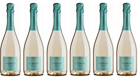6x 0,75l - Masottina - Virage - Cuvée Brut - Vino Spumante d'Italia | Italien - weißer Schaumwein brut