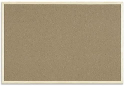 RAWWEST.BIS Pinnwand mit Holzrahmen 40x40 cm Korktafel Büro Memoboard | Korkwand für Homeoffice und Küche, Korkpinnwand mit Rahmen aus Holz, Korkplatte, cork board, Tafel aus Kork