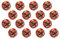 ALMACENESADAN, 4884, confezione festa Avengers, i vendicatori, iron man, completo; composto da 16 piatti in cartone da 23 cm, ideale per feste e compleanni.