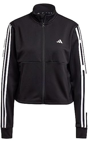 adidas Mujer AEROREADY Train Essentials 3-Stripes Track Jacket, black/white, S