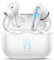 Cuffie Bluetooth, Auricolari Bluetooth 5.4 Stereo HiFi Immersivo, 40 Ore Cuffie Wireless in ear con 4 ENC Noise Cancelling Mic, Cuffiette Bluetooth IP7 Impermeabili, Touch Control, LED, USB-C, Bianco