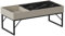 Vicco Couchtisch Lunero, Creme-Weiß, 105 x 50 cm