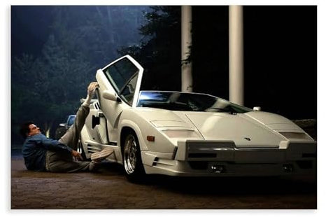 Filmposter Wolf of Wall Street, Leinwandposter, Wandkunst, Dekordruck, Bild Gemälde für Wohnzimmer, Schlafzimmer, Dekoration, 40 x 60 cm