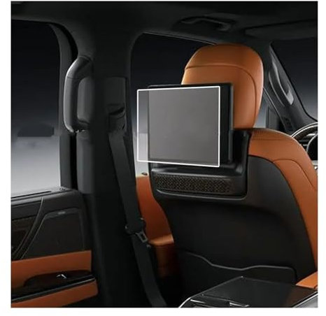 Auto Navigation Schutzfolie Für Lexus Für LX600 2023 Displayschutzfolie Aus Gehärtetem Glas, Rücksitz-TV, Rücksitz-TV-Touchscreen (2 Stück) Auto GPS Displayschutzfolie