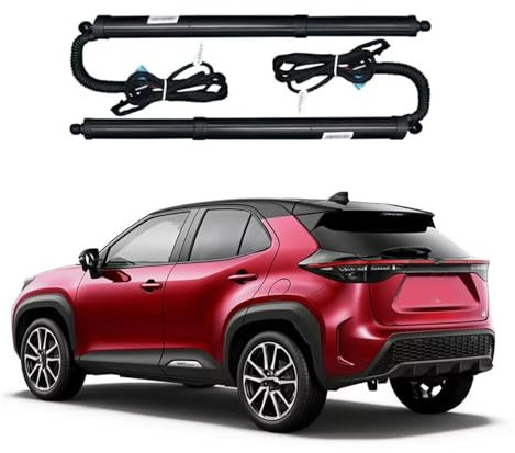 Heckklappendämpfer Für Toyota Für Yaris Für Cross 2022 Stil Elektrische Heckklappe Elektrische Pole Fernbedienung Powered Trunk Gasfeder Heckklappe(Add Foot Sensor)