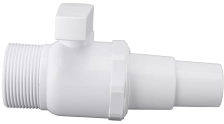 Depisuta 2-Kugelventil, PVC-Material mit 50 Psi Druckbewertung für SP0729 Econolin Poolpumpe Skimmer Ersatz