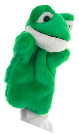 TOBBOMEY Plüsch Handpuppe für Junge Mädchen Erzählpuppe zum Geschichtenerzählen Rollenspiel-Accessoire Partygeschenk aus Robustem und Sicheren Material