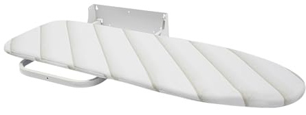 Tabla de planchar montada en la pared, plegable, tabla de planchar de pared, giratoria 180°, tabla de planchar plegable, ahorra espacio, tabla de planchar para colgar en la pared, ideal para