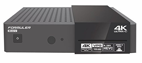 Formuler S Mini 4K Ultra HD Sat- IPTV Receiver Next-Generation 4K UHD Satellite & Media Receiver