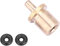 Demeras 1PC Gas Refill Adapter Gas Canister Charging Part Tank Inflating Accessories Valve for Outdoor Camping Hiking