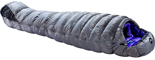 Valandre Swing CO 650 Schlafsack, Grey-Purple, L RECHTS