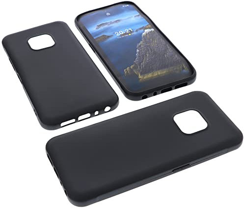foto-kontor Custodia compatibile con cellulari Nokia XR20 cover in gomma TPU di colore nero