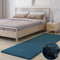MY-RUG Teppich Shaggy Star Hochflor rechteckig dunkelblau 250 x 80 cm - Schlafzimmer Teppich, Flauschig, Günstig