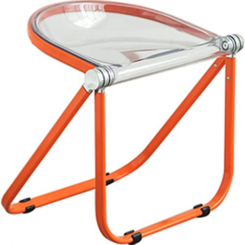 Klappbare Kunststoffstühle Home Fashion Freizeitstuhl Klappstuhl für Café Restaurant Kreativer Schuhwechselhocker (Größe: 44 * 55 * 47 cm)