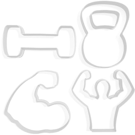Gym Cookie Cutter Pack – Fitness