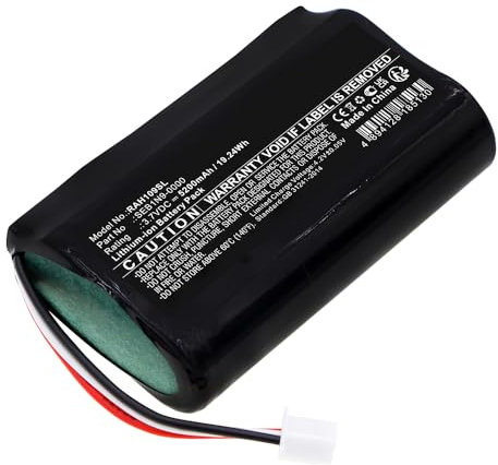 CELLONIC, Batterie pour Technologie Domestique, Compatible avec Ring Alarm Base Station, SEB1N9-0000 (3.7V, 5200mAh)