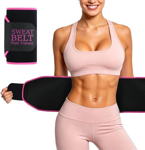 LisaCool Waist Trainer for Women Sweat Band Trimmer Exercise Belt