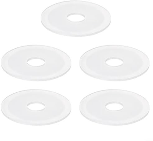 CWOQOCW 5pcs Dual Flush Valve Seal for Roca D1D D2D Diaphragm Toilet Washer Seal AH0007100R