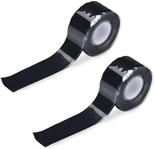 GETREY Klempnerband, Gewindedichtungsband, Reparatur-Isolierband, selbstverschmelzendes Silikonband, selbstklebend for Notfallrohre, Wasserschläuche, Lecks, Leckreparaturband