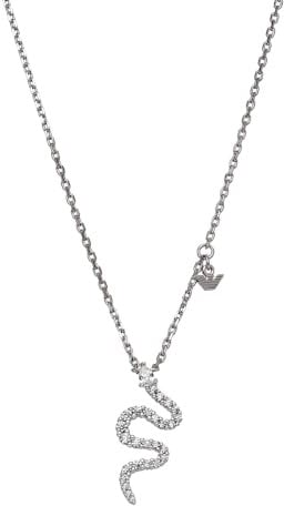 Emporio Armani EG3611040 Damen Collier Schlange Sterling-Silber 925 42 cm