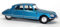 Generisch Modellauto kompatibel mit Citroen DS 23 blau metallic 1973 Spritzguss ca. 1:37 = 12cm