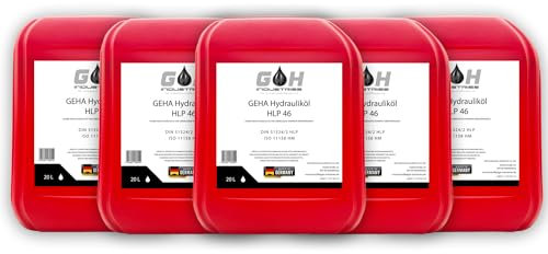 100 L Hydrauliköl HLP 46 ISO VG 46 nach DIN 51524/2 ISO 11158 HM 5 x 20 Liter