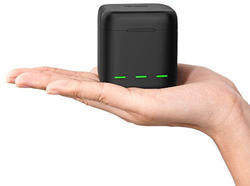 TELESIN Battery Charger for GoPro Hero 13 Black, Triple Slot USB Charging Case with Type-C Cord Batteries Carry Case Fully Compatible with Original Go Pro 13 Accessories